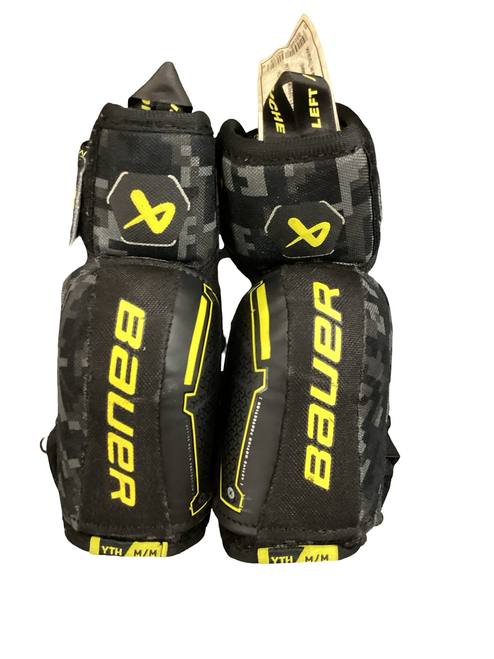 Vist Large View of Product Image Which is Used Bauer X Youth Elbow Pads MD