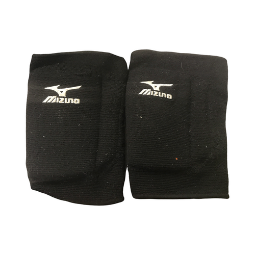 Vist Large View of Product Image Which is Used Mizuno VB Knee Pads Black