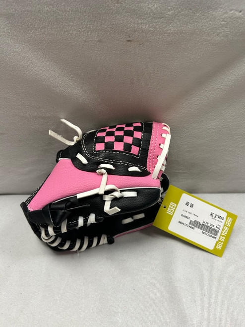 Vist Large View of Product Image Which is Used Dsg DSG MITT BB/SB Glove RH Throw Pink 8"
