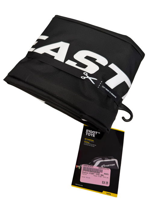 Vist Large View of Product Image Which is New Easton E100T TOTE Baseball Bag Black