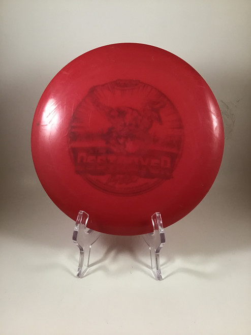Vist Large View of Product Image Which is Used Innova STAR DESTROYER Disc Golf Driver Red 174g