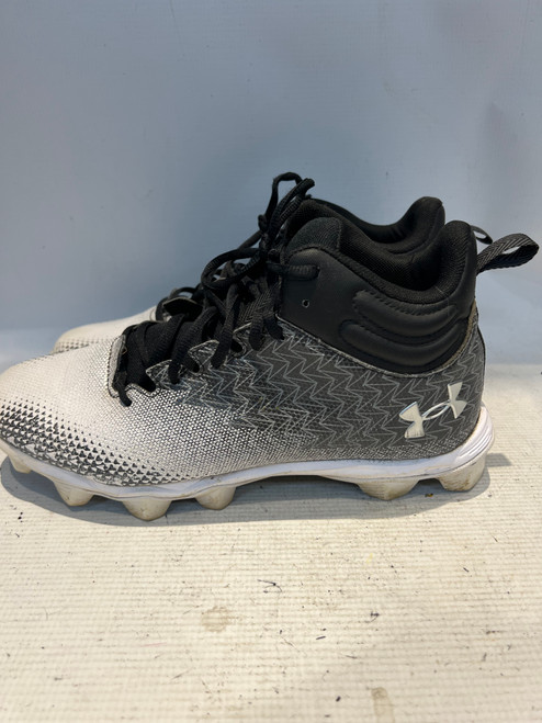 Vist Large View of Product Image Which is Used Under Armour Adult FB Cleats Black Senior 10
