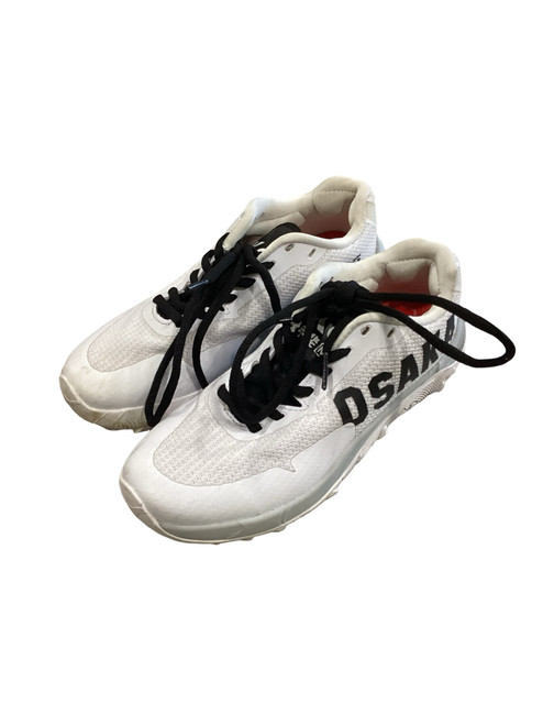 Vist Large View of Product Image Which is Used LAX Cleats Boys White Junior 03.5