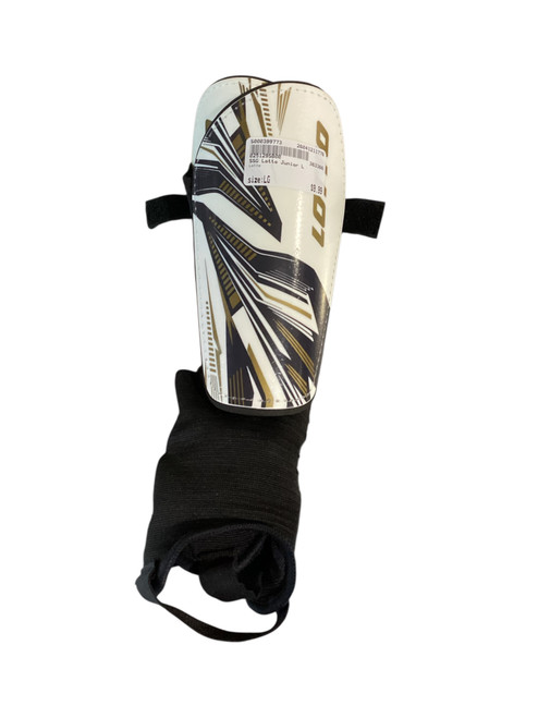 Vist Large View of Product Image Which is Used Lotto Soccer Shin Guards Junior None LG
