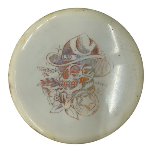 Vist Large View of Product Image Which is Used Lone Star Disc TEXAS RANGER Disc Golf Mid Range White 173g