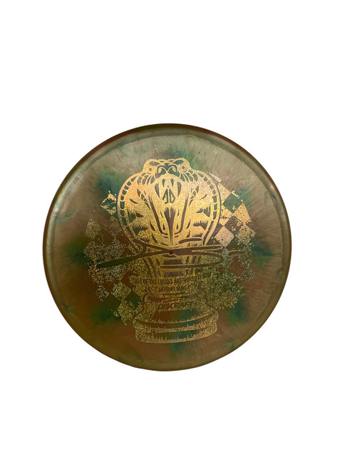 Vist Large View of Product Image Which is Used Discraft ZONE ANTHONY BARELA Disc Golf Putter Gold