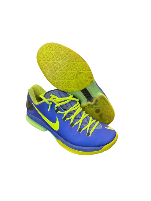 Vist Large View of Product Image Which is Used Nike Basketball Shoes M Royal Blue Senior 11.5