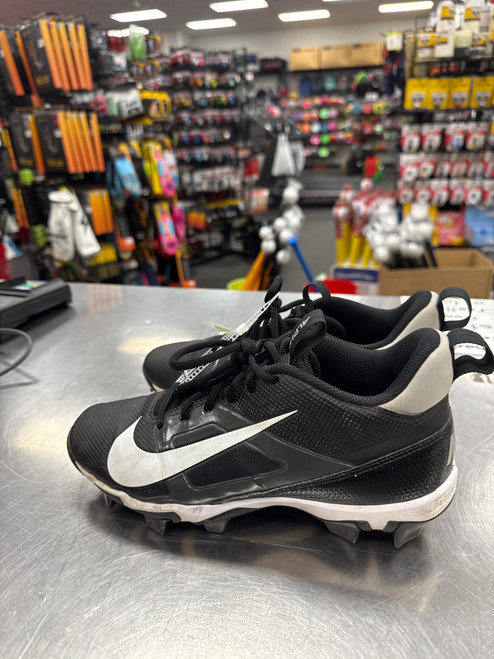 Vist Large View of Product Image Which is Used Nike ALPHA Adult FB Cleats Black Senior 7.5
