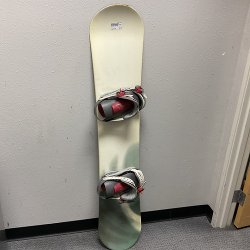 Vist Large View of Product Image Which is Used Snowjam Women's SnowBoard/Bindings White 148 cm