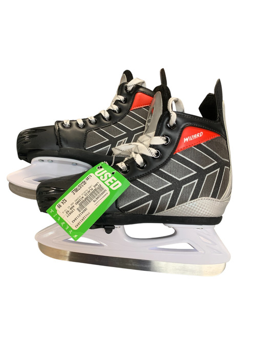 Vist Large View of Product Image Which is Used LAKE PLACID WIZARD 400 SZ 13-3 Youth Hockey Skate Adjustable