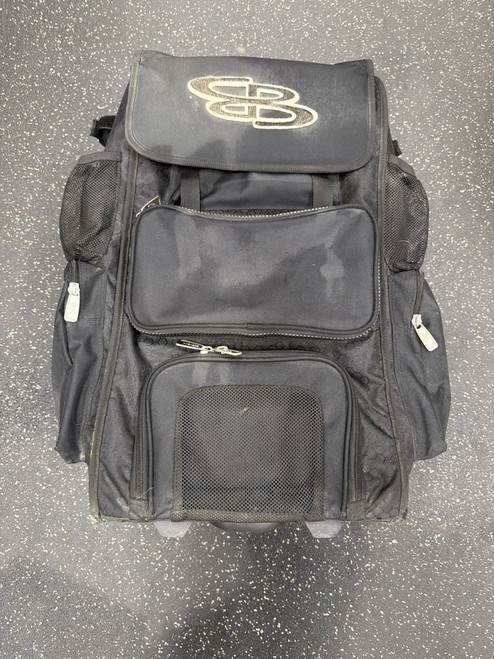 Vist Large View of Product Image Which is Used BoomBah WHEELED BACKPACK BB/SB Player Backpack Black