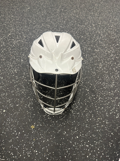 Vist Large View of Product Image Which is Used Cascade CPV-R Lacrosse Helmet White S/M