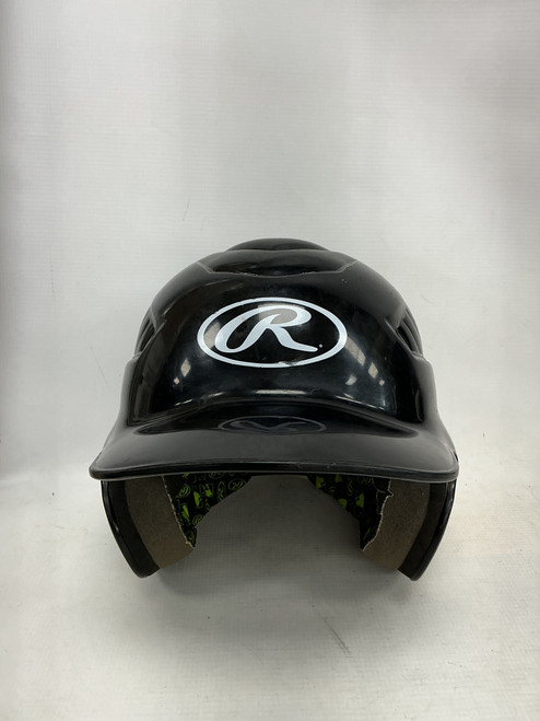 Vist Large View of Product Image Which is Used Rawlings CFTBH-R1 Batting Helmet No Mask Black MD