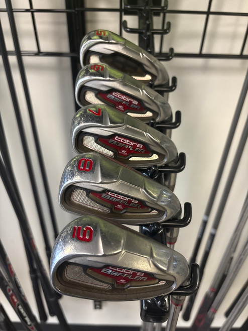 Vist Large View of Product Image Which is Used Cobra BAFFLER 5I-9I Mens Iron Set RH 5I-9I