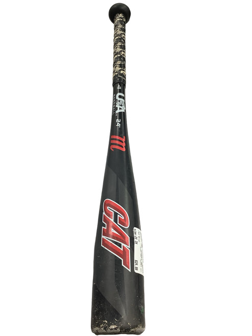 Vist Large View of Product Image Which is Used Marucci CAT TEEBALL BAT BB/SB T-Ball Bat 24"