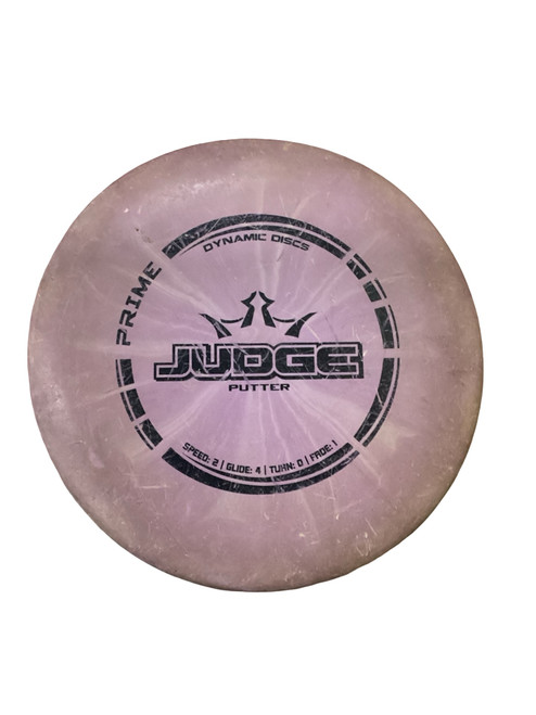 Vist Large View of Product Image Which is Used Dynamic Discs PRIME JUDGE Disc Golf Putter Pink