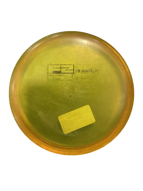 Vist Large View of Product Image Which is Used Innova CHAMPION ROC Disc Golf Mid Range Yellow