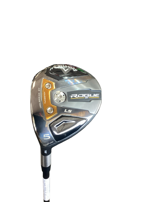 Vist Large View of Product Image Which is Used Callaway ROGUE ST LS Mens Fairway Wood LH 5 Wood