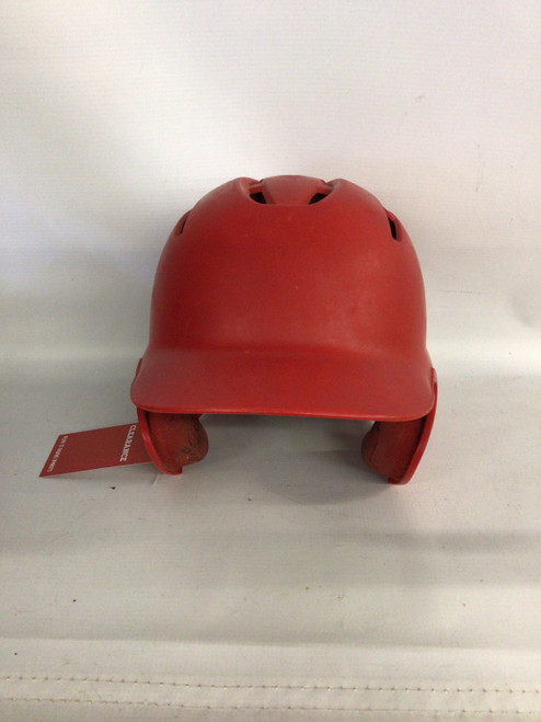 Vist Large View of Product Image Which is Used Demarini BASEBALL HELMET Batting Helmet No Mask Red MD