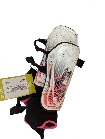 Vist Large View of Product Image Which is Used Soccer Shin Guards Junior None SM