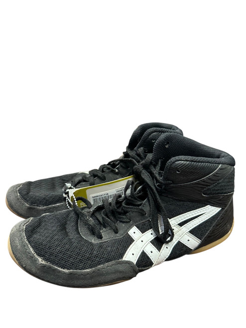 Vist Large View of Product Image Which is Used Asics Wrestling Shoes Black Senior 5