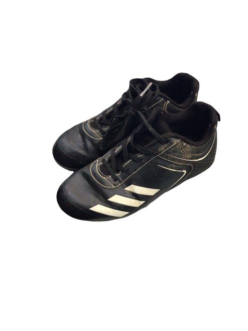 Vist Large View of Product Image Which is Used Adidas Soccer Cleats Black Youth 13.0