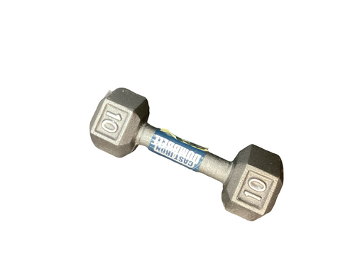 Vist Large View of Product Image Which is Used Hex Dumbbell (Each) 10 lb