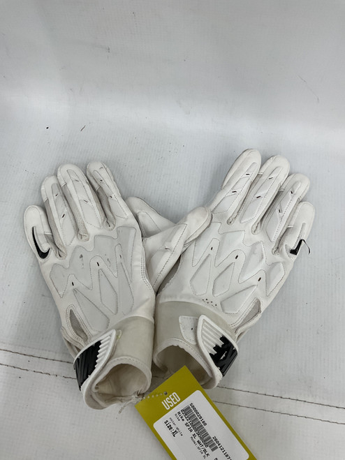 Vist Large View of Product Image Which is Used Nike SFIA XL WHT/BLK FB Gloves White XL