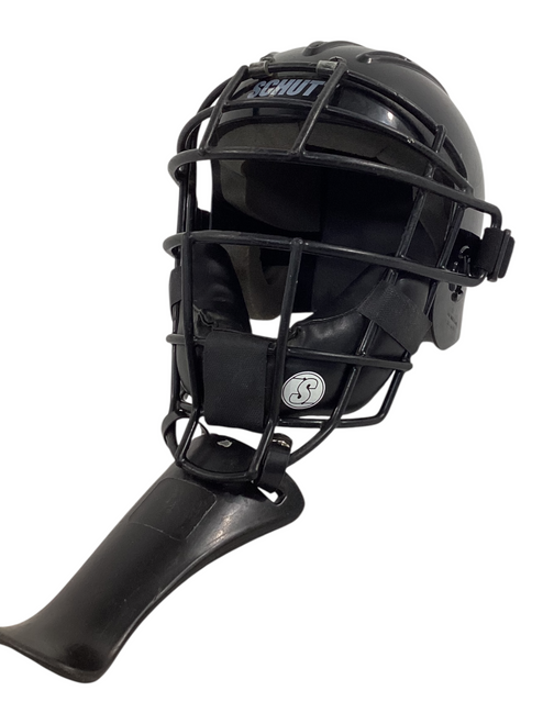 Vist Large View of Product Image Which is Used Schutt 2962 Catchers Helmet w/Mask Black SM