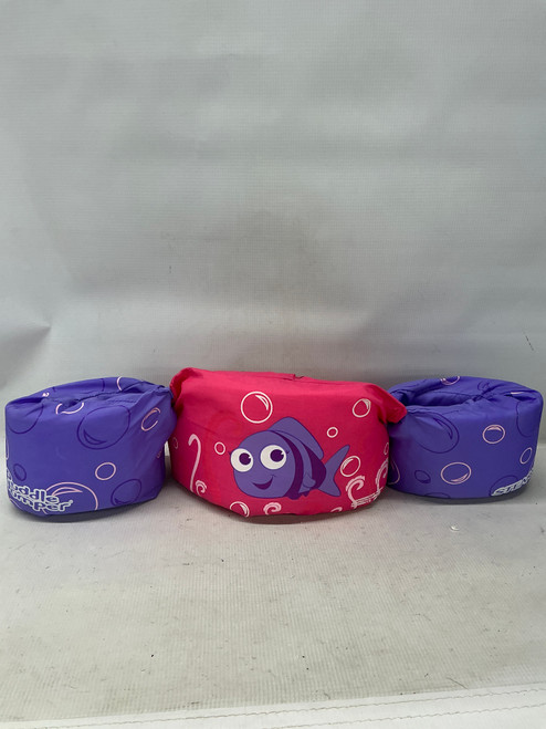 Vist Large View of Product Image Which is Used Stearns Child PFD Pink Child 30-50