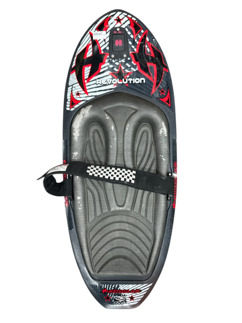 Vist Large View of Product Image Which is Used HYDROSLIDE REVOLUTION Kneeboard Black And Red 51"