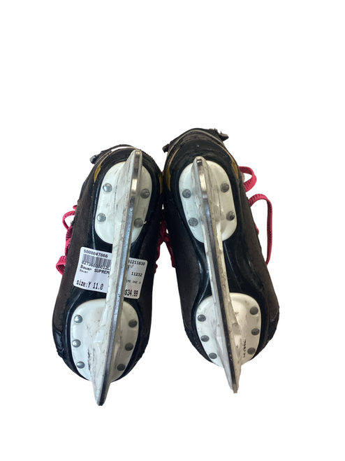 Vist Large View of Product Image Which is Used Bauer SUPREME ONE.4 Youth Hockey Skate Youth 11.0