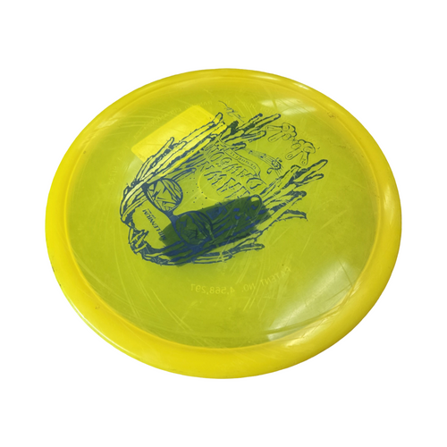 Vist Large View of Product Image Which is Used Innova SHAWN DAWSON MEMORIAL DISC Disc Golf Putter Yellow