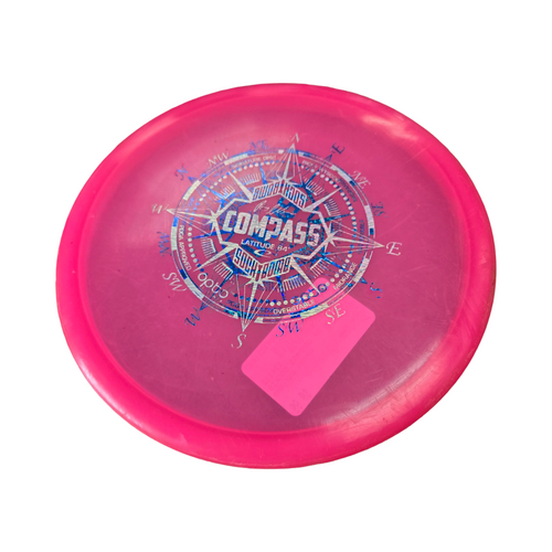 Vist Large View of Product Image Which is Used Latitude 64 COMPASS SOCKIBOMB Disc Golf Mid Range Pink