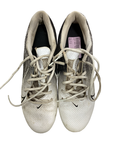 Vist Large View of Product Image Which is Used Nike Adult FB Cleats White Senior 9