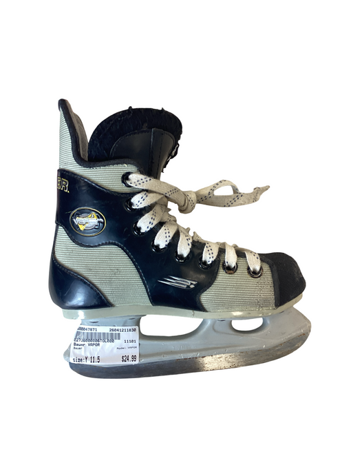 Vist Large View of Product Image Which is Used Bauer VAPOR Youth Hockey Skate Youth 11.5
