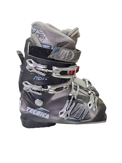 Vist Large View of Product Image Which is Used Tecnica ATTIVA Womens DH Ski Boot Grey 265 MP - M08.5 - W09.5