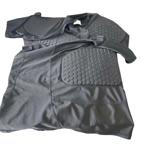 Vist Large View of Product Image Which is Used PADDED SHIRT YTH FB Top Youth Black XL