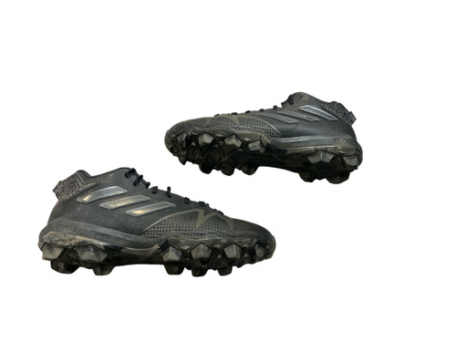 Vist Large View of Product Image Which is Used Adidas Jr FB Cleats Black Junior 04.5