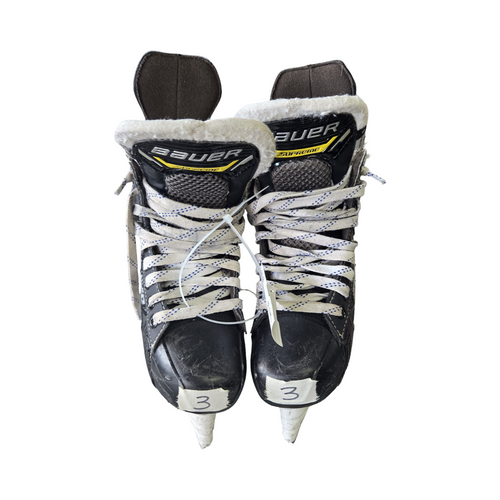 Vist Large View of Product Image Which is Used Bauer SUPREME M1 SKATES SZ3 FIT D Junior Hockey Skate Junior 03