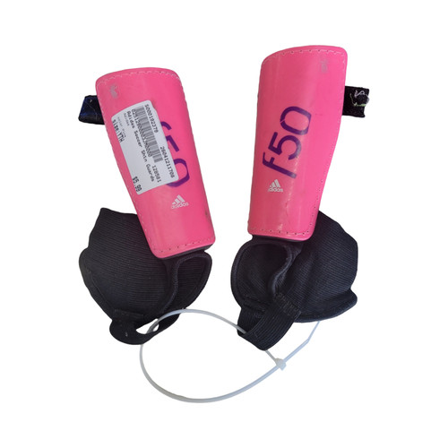 Vist Large View of Product Image Which is Used Adidas Soccer Shin Guards Youth Pink Youth