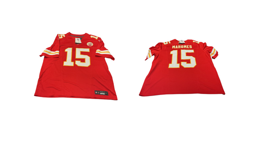 Vist Large View of Product Image Which is Used Nike KANSAS CITY MAHOMES S.S. Spirit Wear M Red XL
