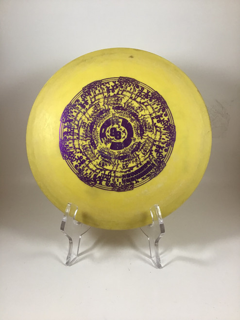 Vist Large View of Product Image Which is Used Innova DX STINGRAY Disc Golf Mid Range Yellow 179g