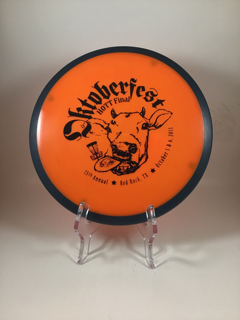 Vist Large View of Product Image Which is Used Innova STAR ATLAS Disc Golf Mid Range Orange 180g