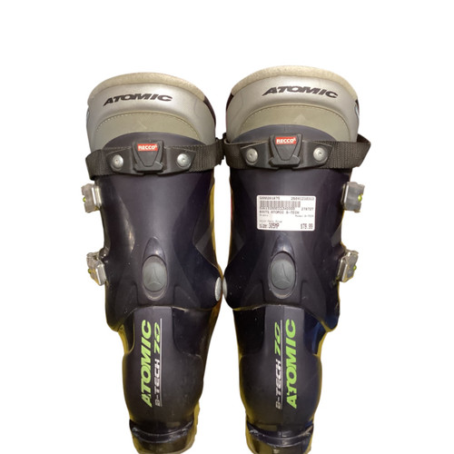 Vist Large View of Product Image Which is Used Atomic B-TECH Mens DH Ski Boot Navy Blue 305 MP - M12.5
