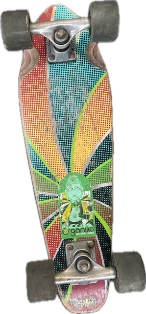 Vist Large View of Product Image Which is Used FREERIDE MINI Complete Skateboard Royal Blue Regular
