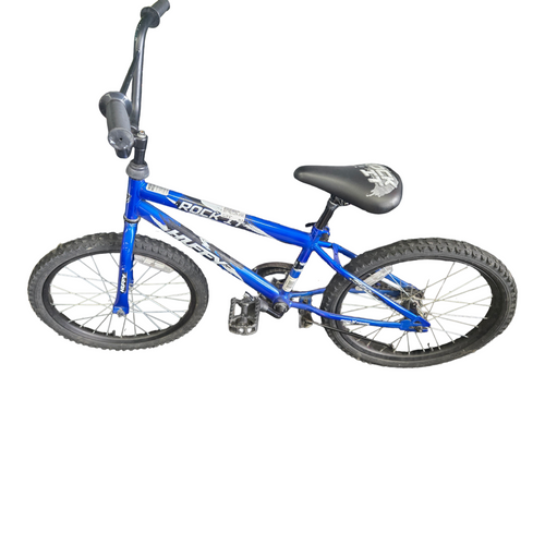 Vist Large View of Product Image Which is Used Huffy ROCK IT BIKE 20INCH Cruiser Bike Boys Royal Blue 20"