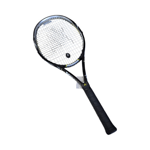 Vist Large View of Product Image Which is Used Volkl PB4 Adult Tennis Racquet Black 4 3/8"