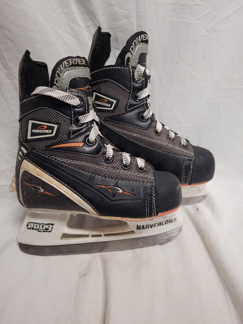 Vist Large View of Product Image Which is Used Powertek YOUTH SKATE Youth Hockey Skate Youth 12.0