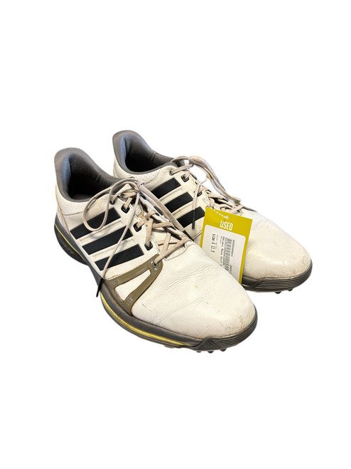 Vist Large View of Product Image Which is Used Adidas Mens Golf Shoes White Senior 11.5